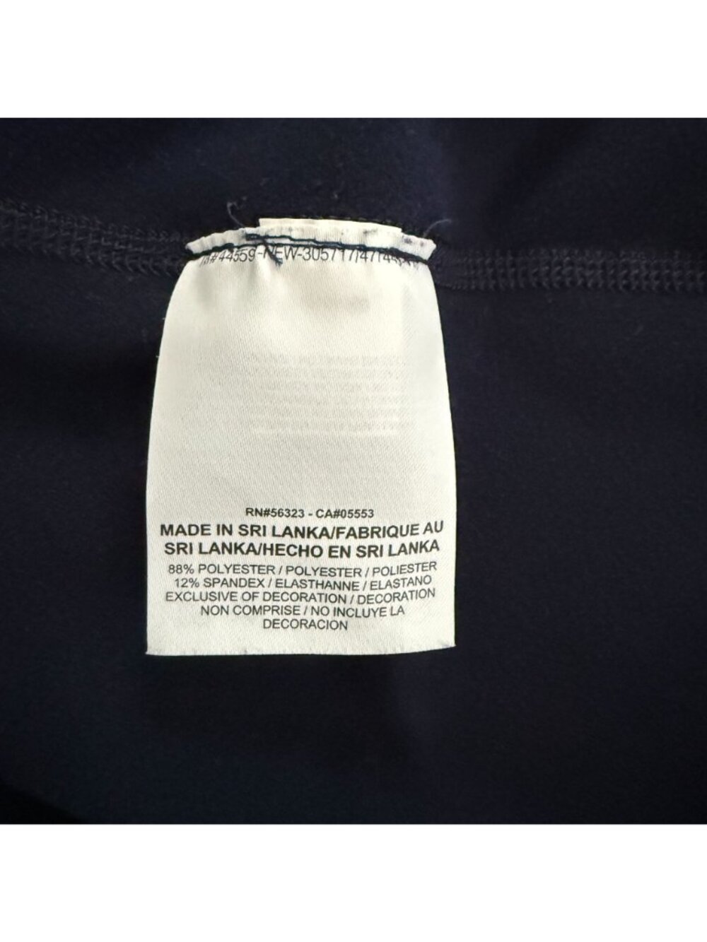 UNC Nike Dri-FIT Womens Half Zip Fleece Pullover Navy Blue Long Sleeve Top - Picture 11 of 12